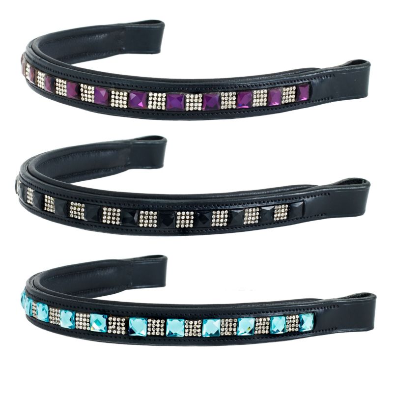 Ovation Princess Straight Browband Turquoise/Black