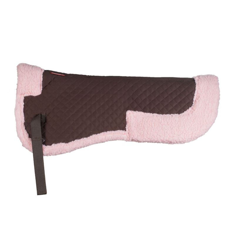 Horze Fur Half Pad Full Pink