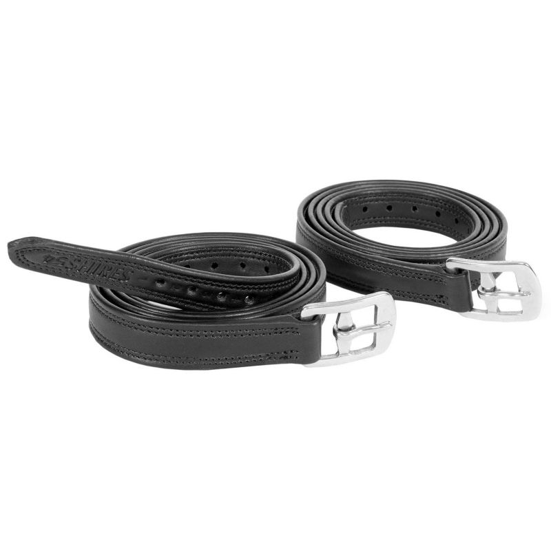 Shires Easy Care Stirrup Leathers 61 Black