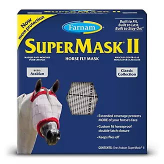 Supermask II Horse Fly Mask without Ears Arabian