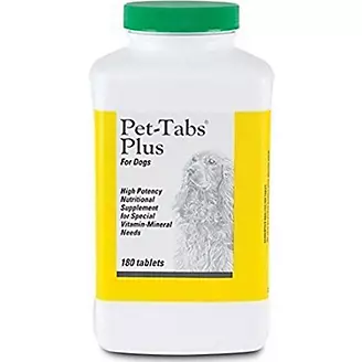 Pet-Tabs Plus Supplement for Dogs 180 Count