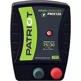 Patriot Pmx120 Energizer Ac 1.2J Output Black