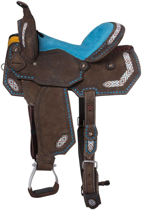 Silver Royal Youth Sonora Barrel Saddle 10