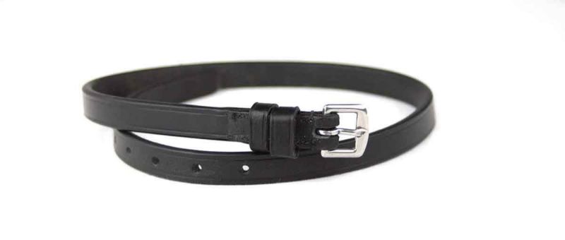 50013-BLK-1/2 Shires Avignon Flash Strap 1/2 Black sku 50013-BLK-1/2