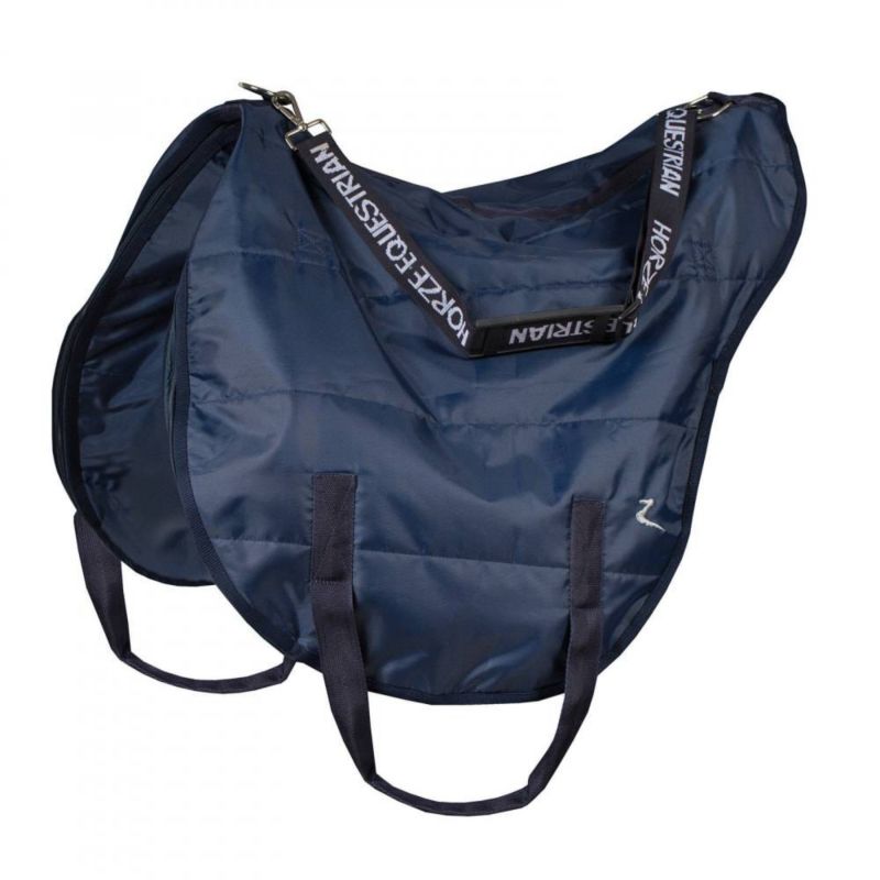Horze Saddle Bag One Size Navy