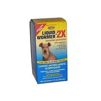 Liquid Canine Wormer 2X 8oz