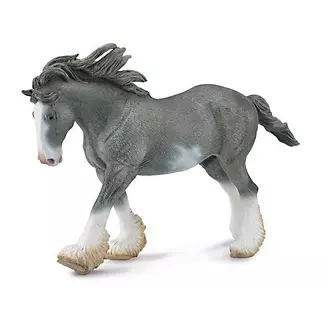 Breyer by CollectA - Black Sabino Clydesdale Stall