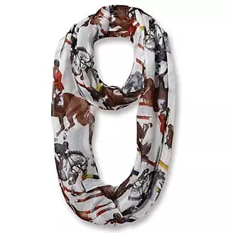 Kelley Jumpers with Riders Infinity Scarf 20