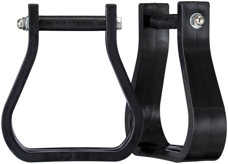 Royal King Polymer Stirrups Full Size Black