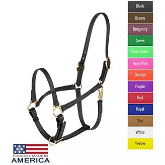 Feather-Weight Double Buckle Beta Halter with Adju