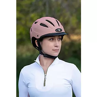 Tipperary Sportage 8500 Riding Helmet LG Rose Tan
