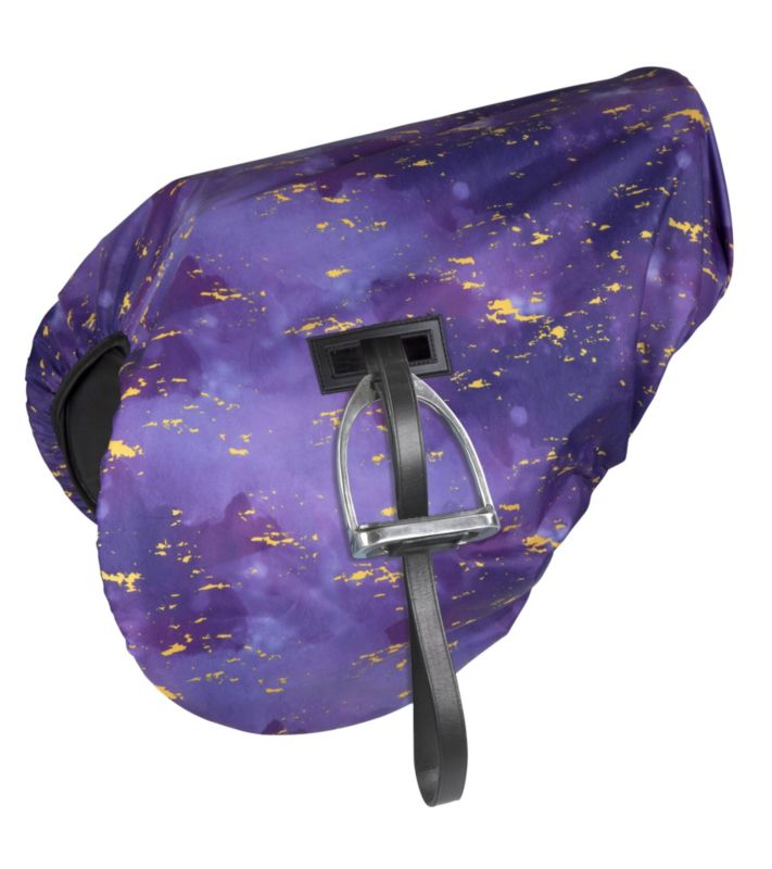 Shires Waterproof Ride On Saddle Cover Amethyst