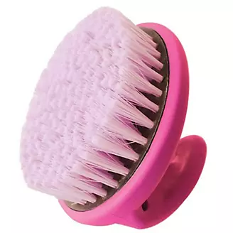Reinsman Soft Grip Round Soft Bristle Brush Pink
