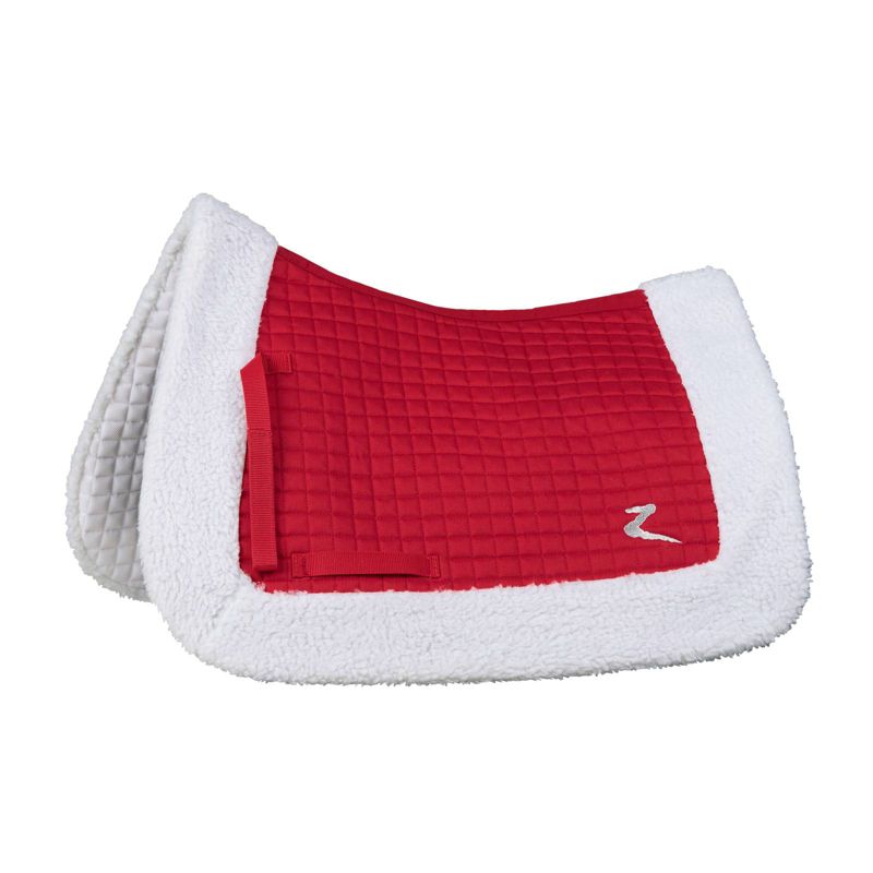 Horze Christmas All Purpose Saddle Pad Horse Red