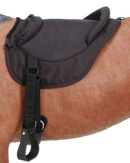 31-910-7-0 Tough1 Cordura Round Soft Saddle Adult Brown sku 31-910-7-0