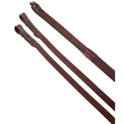 Kincade Rubber Covered Reins 5/8 x 54 Brown