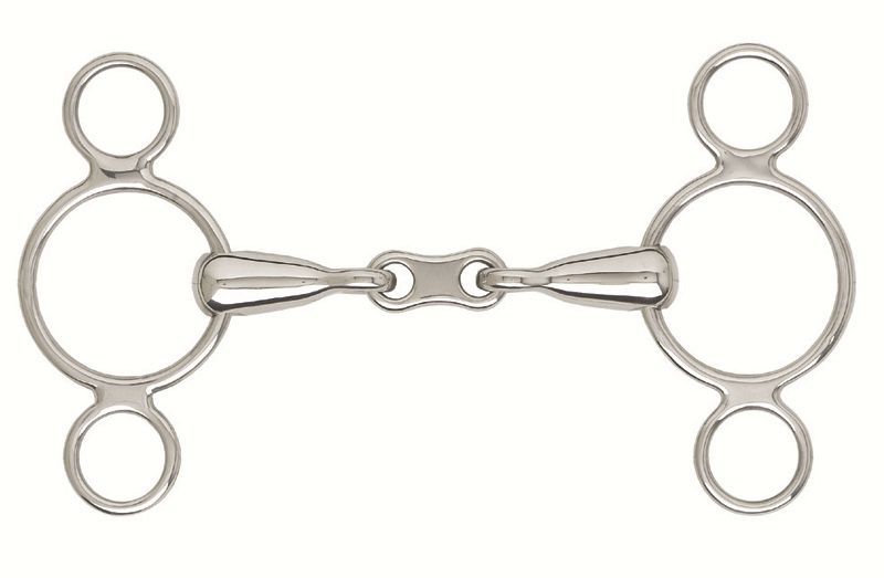 Centaur Pessoa 2 Ring French Mouth Elevator Gag 4.