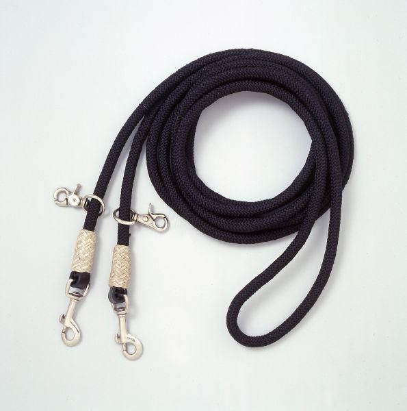 Royal King Cord Draw Reins Brown