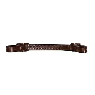 Weaver Flat Leather Curb Strap 5/8
