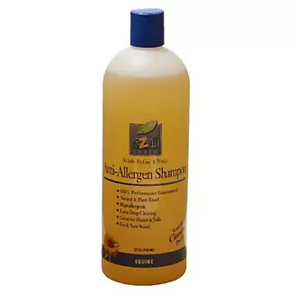 Ezall Anti Allergen Shampoo 32Oz Natural Amber