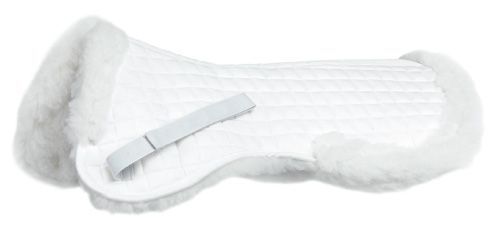 4368-WHITE-17-18 Shire Acrilan Lined Half Pad L White sku 4368-WHITE-17-18