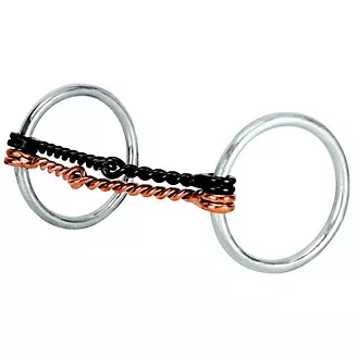 Weaver Offset O Ring Snaffle w/Twisted Mouth 5