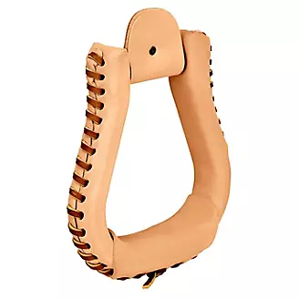 Weaver Leather Covered Bell Stirrups 5 W 2.5 Neck