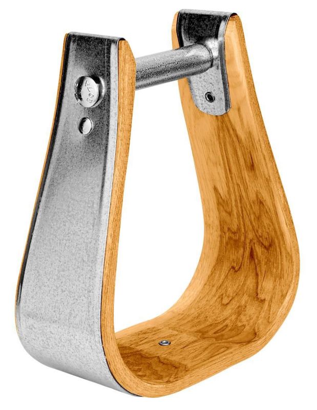 Weaver Wooden Overshoe Visalia Stirrup 6.25 -  WEAVER LEATHER, 30-0868-3