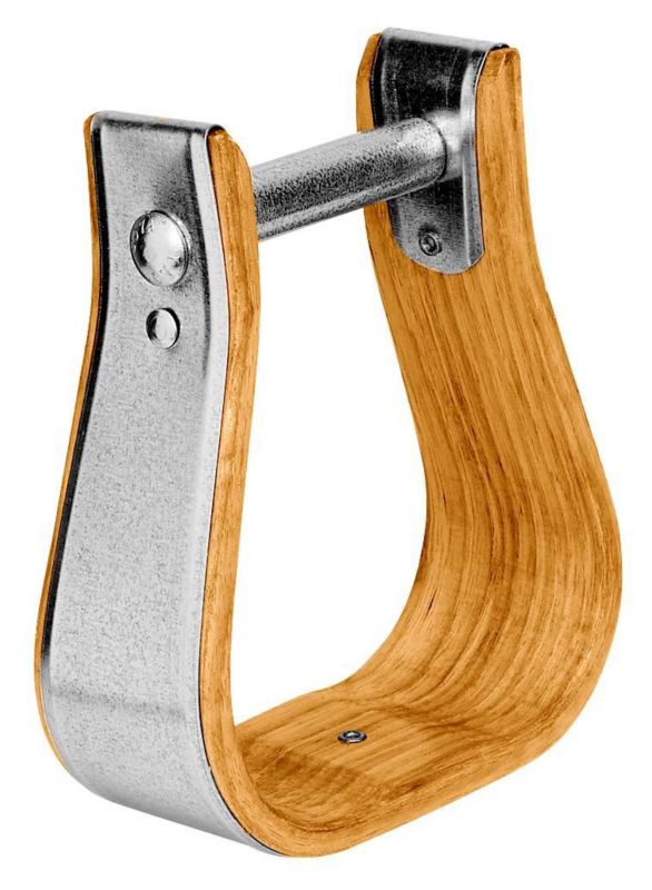 Weaver Wooden Visualia Stirrups 5.25 Width 3 Neck -  WEAVER LEATHER, 30-0955-3