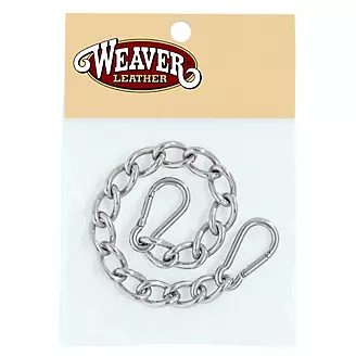 Weaver Curb Chain W/Sfty Spring Snaps 9 1/2
