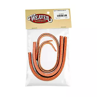 Weaver Water Tie Ends W/Laces 5/82 Per Pack Brown
