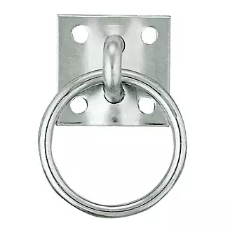 Weaver Leather Tie Ring Plate Zinc Plated