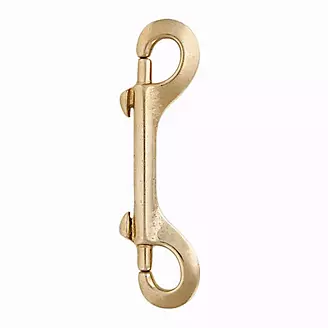 Weaver Leather Double End Snap 4.5 Solid Brass