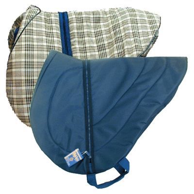 High Spirit Lined Saddle Bag Black