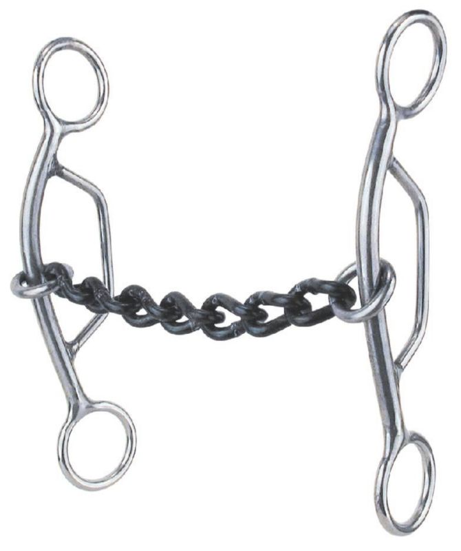 Reinsman Stage B Rosie Gag Large Chain Mouth Brn