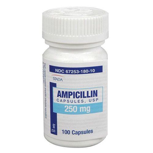 Ampicillin Capsules 500mg 100 Count