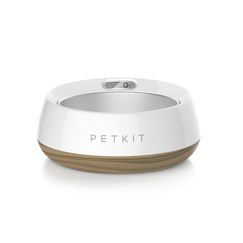 PETKIT FRESH METAL Smart Digital Pet Bowl Wood