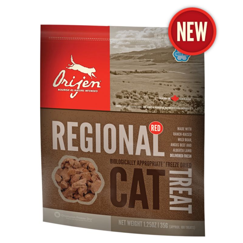 orijen freeze dried regional red