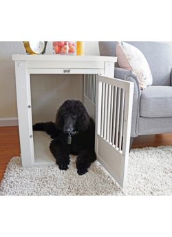 Ecoflex dog outlet crate end table