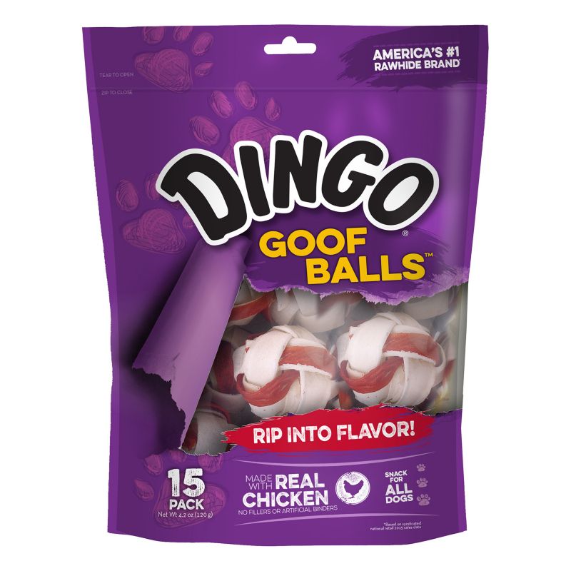 dingo goof balls dog treats