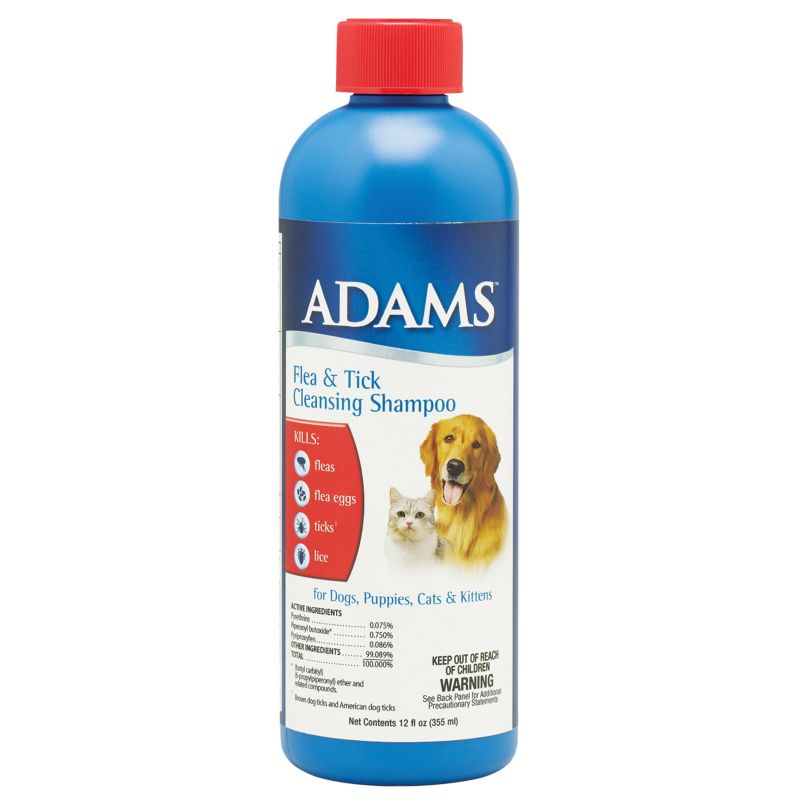 Adams Plus Flea & Tick Shampoo w/Precor
