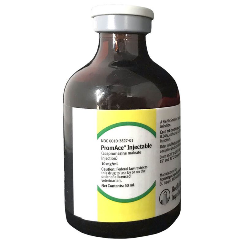 Acepromazine (Promace) Injection 10mg/ml50ml Vial