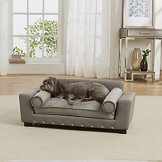 Enchanted Home Pet Scout Grey Lounger Sofa Dog Bed