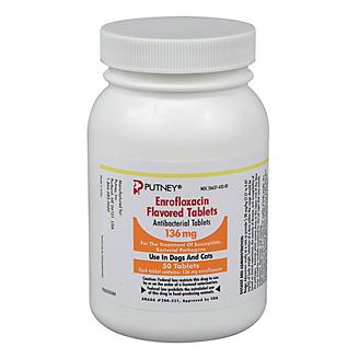 Enrofloxacin Flavored 136mg