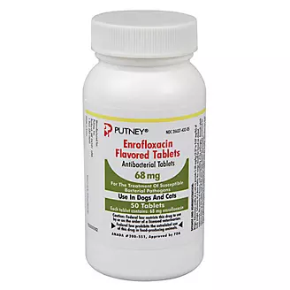Enrofloxacin Tablets 68 mg