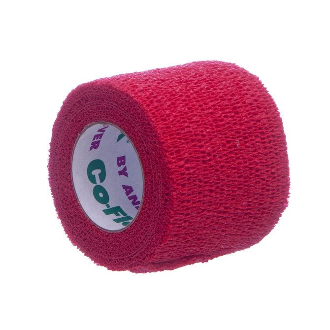 CoFlex Flexible Cohesive Bandage 2" x 5yd Red