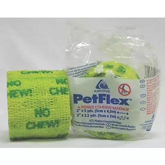 PetFlex No Chew Flexible Cohesive Bandage