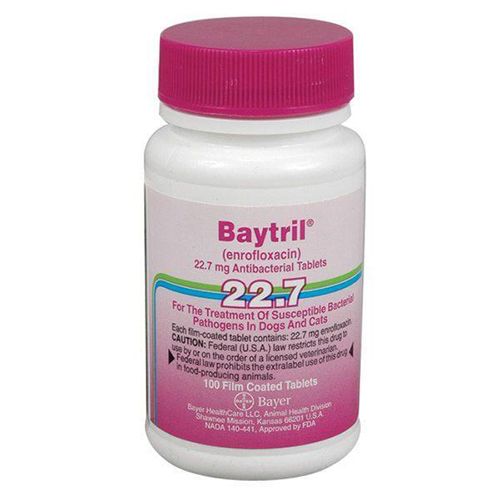 Baytril Purple Tablets 22.7 mg 100 Count