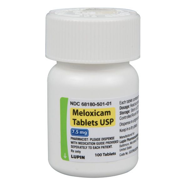 Meloxicam Tablets 7.5mg 100 Count
