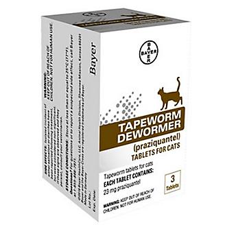 Bayer Tapeworm Dewormer for Cats - 3 ct
